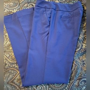 Blue New York & Company 7th Ave Design Studio Slacks size 6